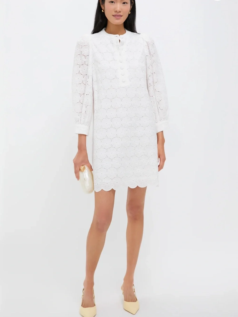 Tuckernuck White Eyelet Samantha Dress NWT